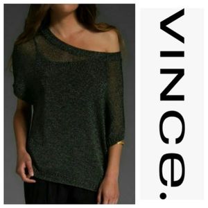 Vince Sheer Dolman Sweater Small